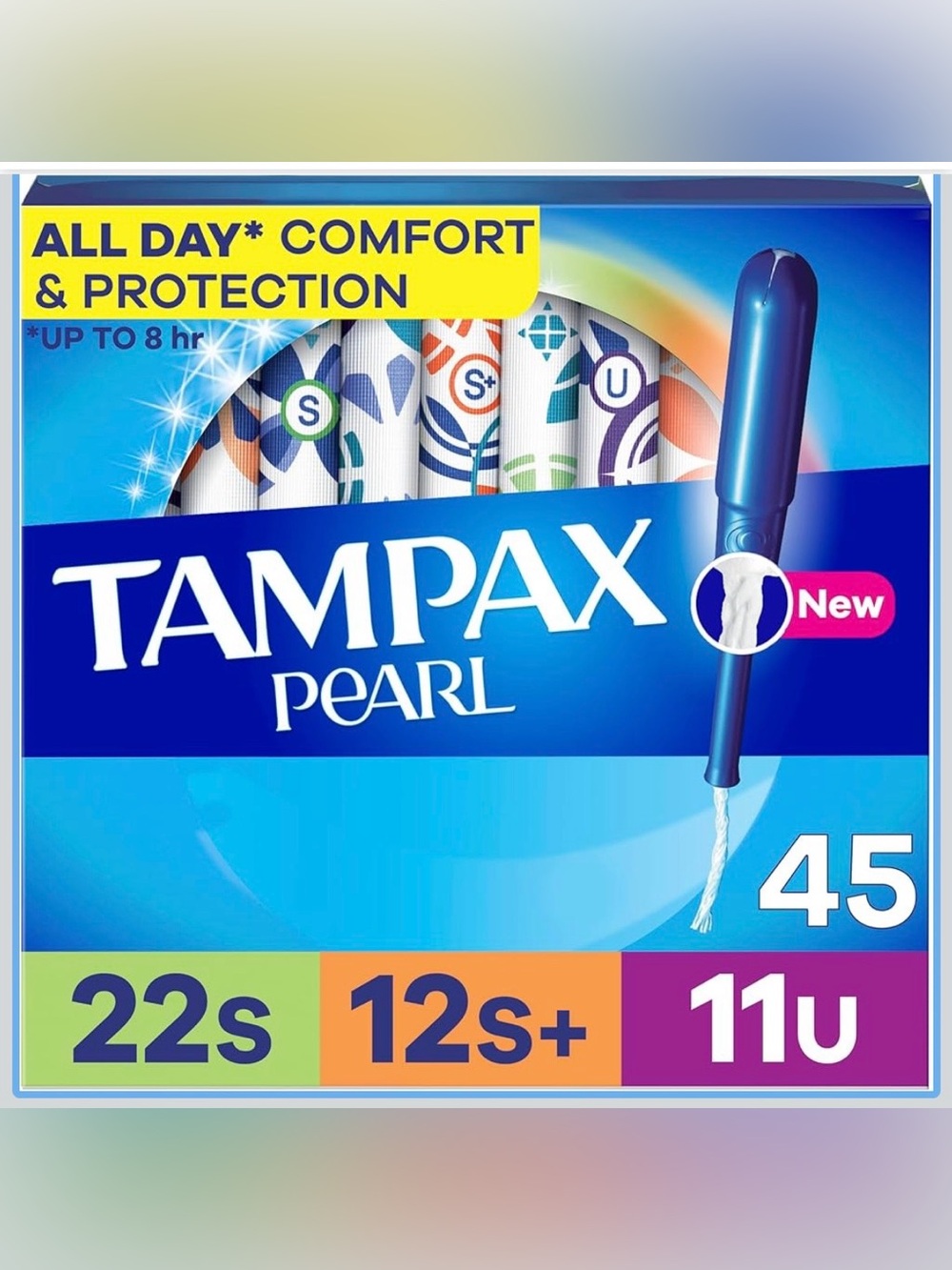 Tampax Pearl Tampons Multipack 45 Count NWT